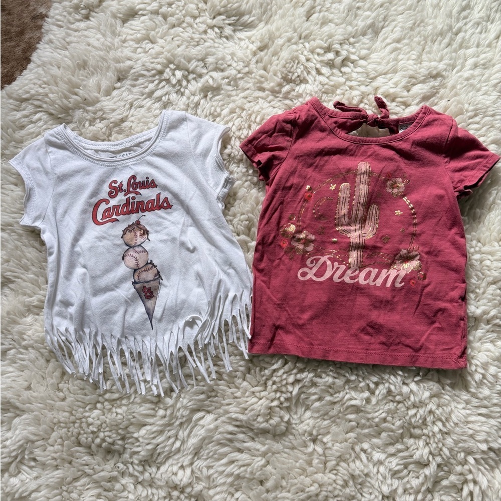 OshKosh B'gosh bundle tees, St. Louis cardinals